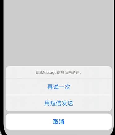 无棣apple维修iPhone上无法正常发送iMessage信息